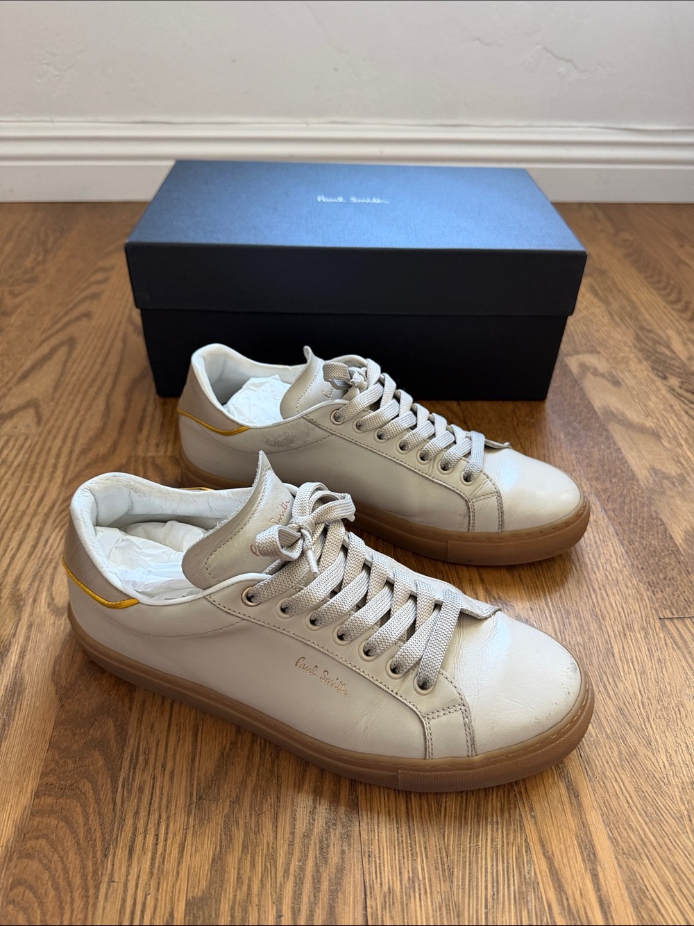 Paul Smith Beck Sneakers in Stone